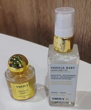 Truly Vanilla Baby Eau De Parfum 10 mL 0.33 FL OZ  Body Oil 0.7 FL OZ 20 mL