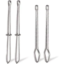 Metal Drawstring Threader Tool Set 4 Pcs Easy Insert Rope Threader for