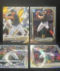 2026 Bowman Chrome Konnor Griffin Mojo Refractor #BCP-92 Prospect (4) Card Lot