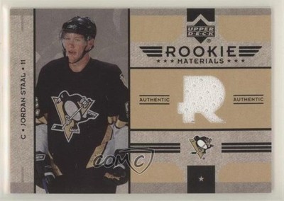 2006-07 Upper Deck Rookie Materials Jordan Staal #RM-JS e6p