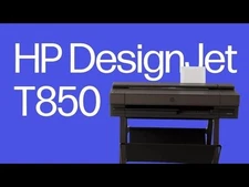 HP Designjet T850 Large Format 36" Plotter Color Printer CAD Drawings NEW SAVE!!