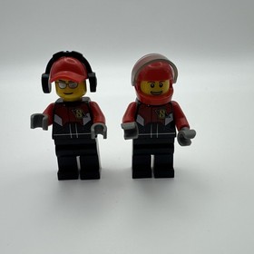 LEGO 60084 City Racing Bike Transporter 99% Minifigures Truck Motorcycles Trophy