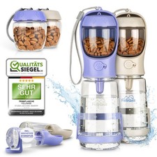 Hundetrinkflasche Wasserflasche Futternapf Reiseflasche +Standfuß, auslaufsicher