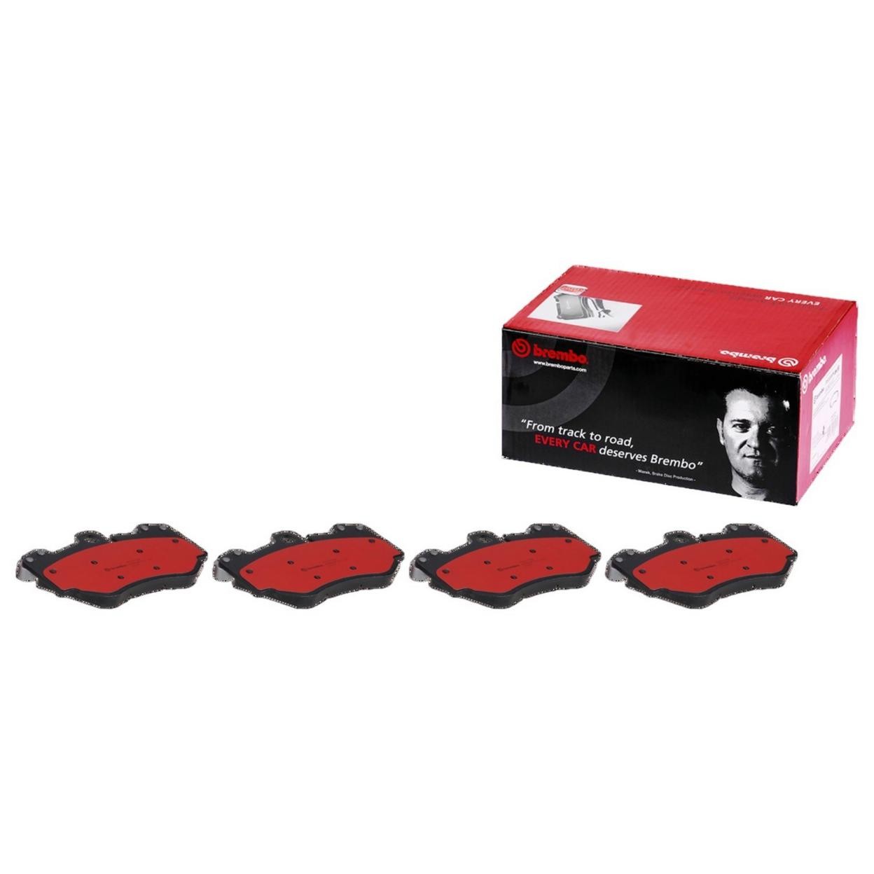 Front Disc Brake Pad Set for 2012-2015 Audi R8