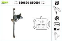 Valeo Fensterheber 850691 FüR Ds MERCEDES-BENZ Vw