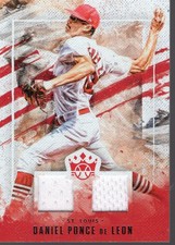 2019 Diamond Kings DK Materials #12 Daniel Ponce de Leon Jersey - BB