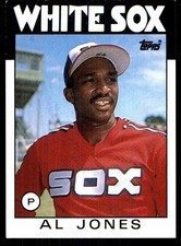 Al Jones 1986 Topps #227 Chicago White Sox MLB READ FREE SHIPPING AutographDen