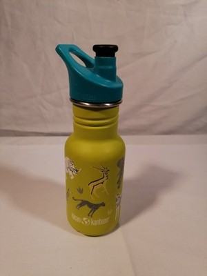 Edelstahlflasche Safari Classic Narrow  Klean Kanteen 355 ml Kinder Trinkflasche
