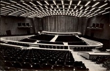 RPPC Sala Palatului Bucuresti Romania vintage postcard a591