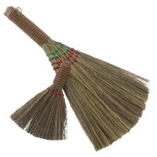 2Pcs Durable Vietnamese Straw Brooms Handheld Multipurpose Floor Brush