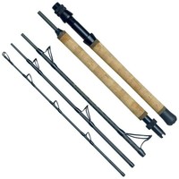 "Kinetic Battler Cf 7\" 2,13M 20-30Lbs 100-400G 5-Tlg Bootsrute Reiserute Norwegen"