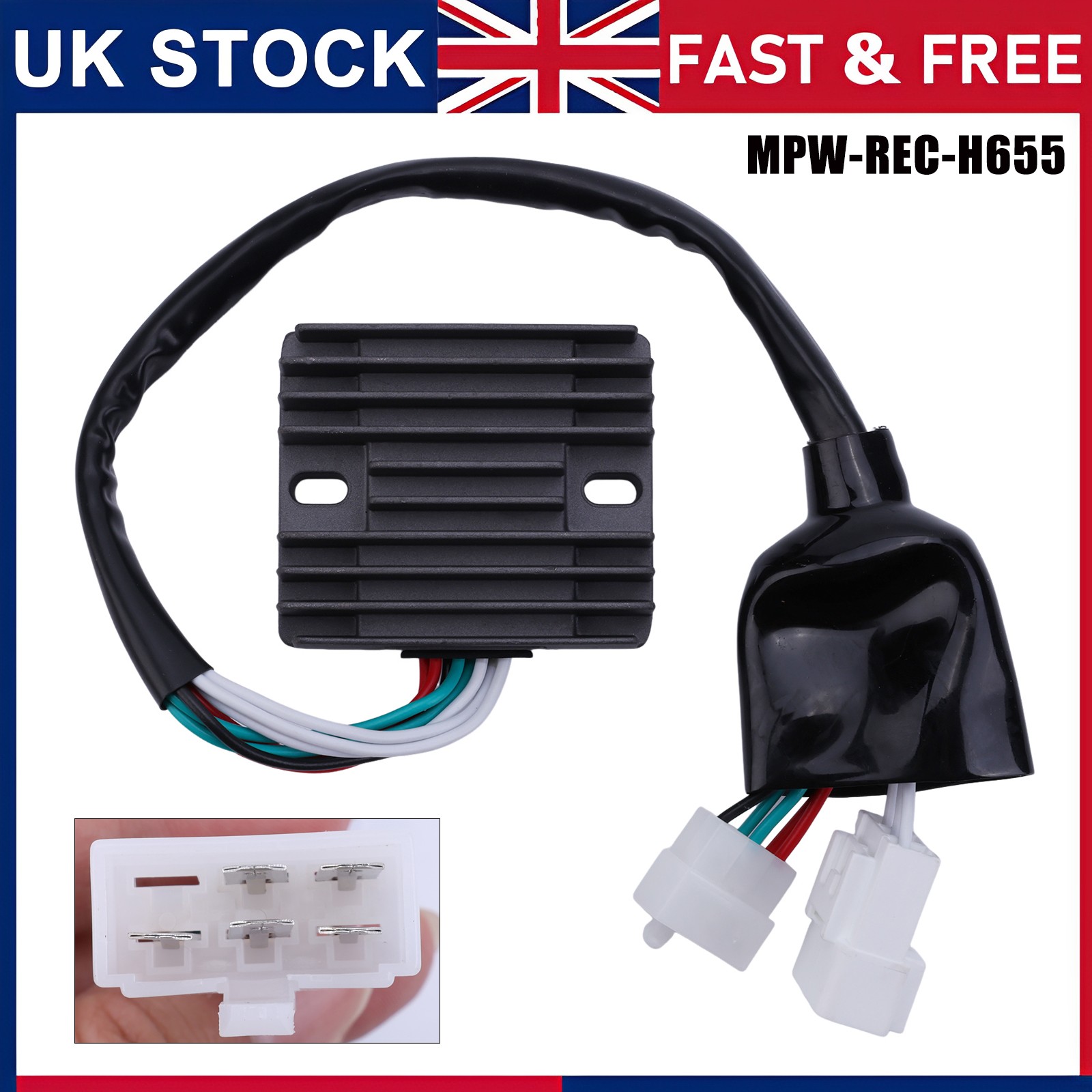 FOR HONDA CBR 1100 XX SUPER BLACKBIRD 1999-2007 MPW-REC-H655 REGULATOR RECTIFIER