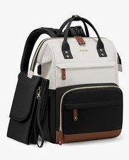 Large Diaper Backpack with USB Port and Changing Pad