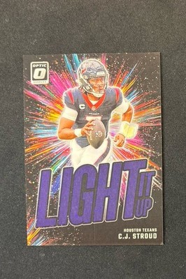 2024 Donruss Optic #17 CJ Stroud Light It Up /25 SSP Texans See Description