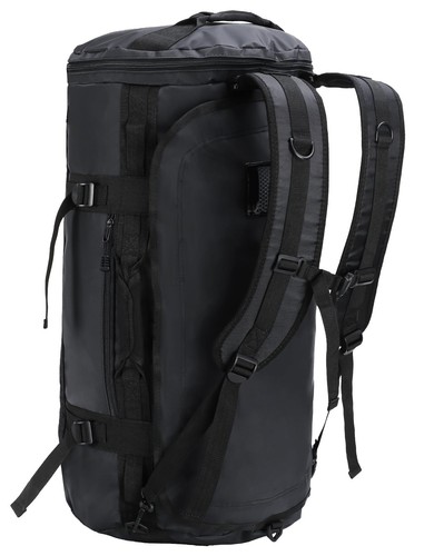 Large Duffel Backpack Sports Gym Bag with Shoe Compartment, Heavy Duty and Wa...