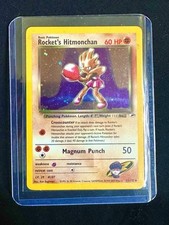 Pokémon Rocket's Hitmonchan Holo Rare 11/132 Gym Heroes Near Mint NM FREE SHIP ! on eBay