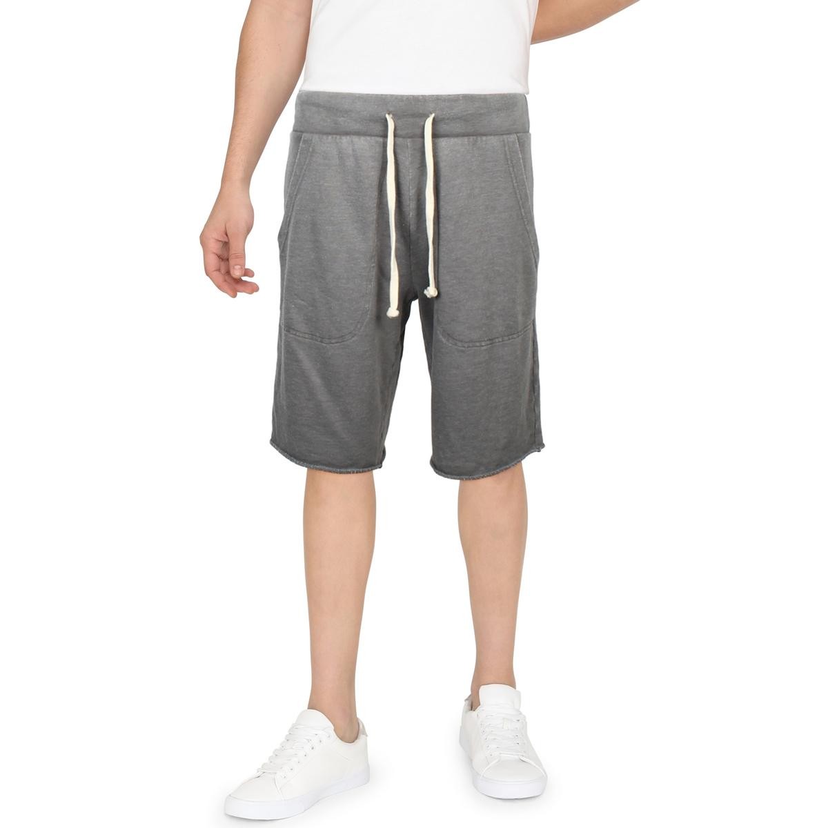 Альтернативные мужские серые повседневные шорты с завязками на талии по внутреннему шву M BHFO 6551 4890₽