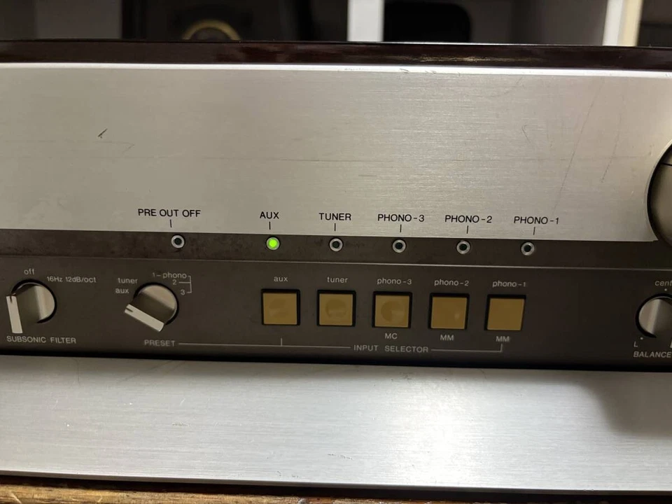 Preamplificador estéreo componente de audio de precisión DENON PRA-2000 probado Japón GS03 Foto 4 de 4