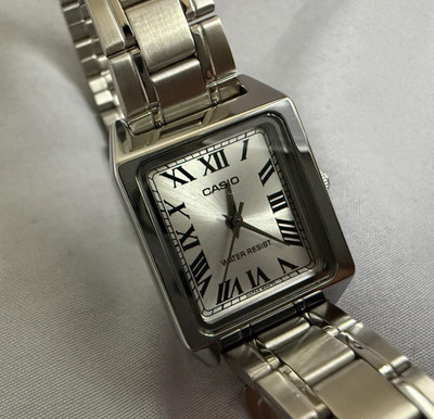 CASIO LTP-V007D-7B Stainless Steel Quartz 100M Metal Wrist Watch