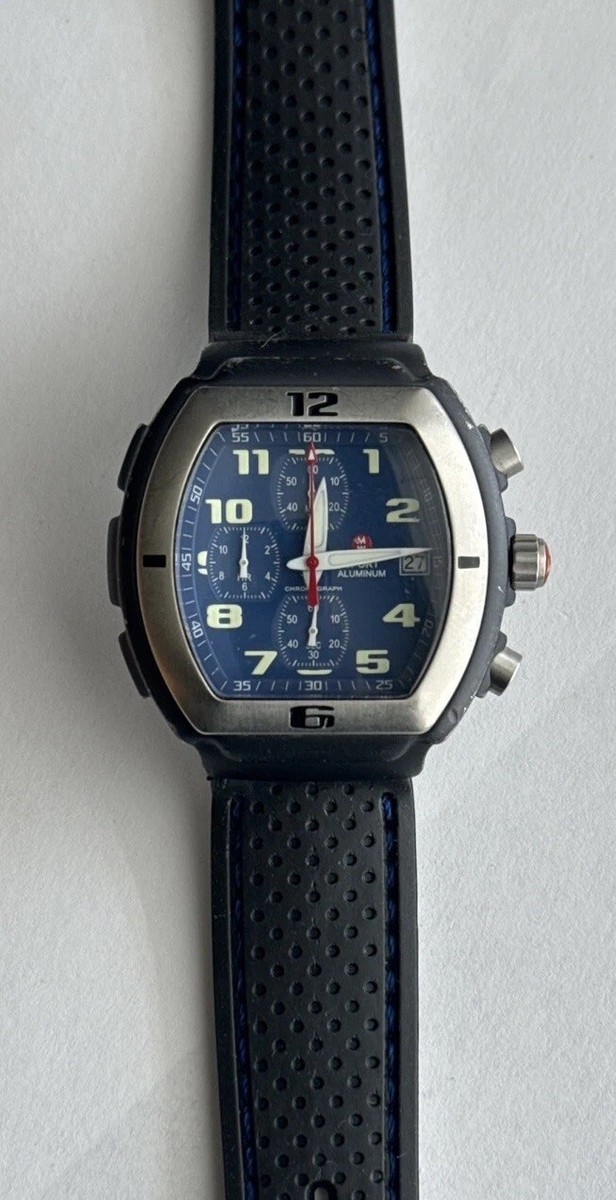 MICHELE Watch Sport Aluminum Chronograph 71-197-a Japan  display picture 2