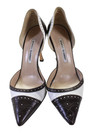 Manolo Blahnik Womens Colorblock Pointed Toe D'Orsay Heels Brown Size EUR 40 — photo 2