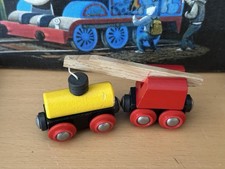 33329 Authentic Brio Wooden Train Railway Crane 1 Combined Shipping