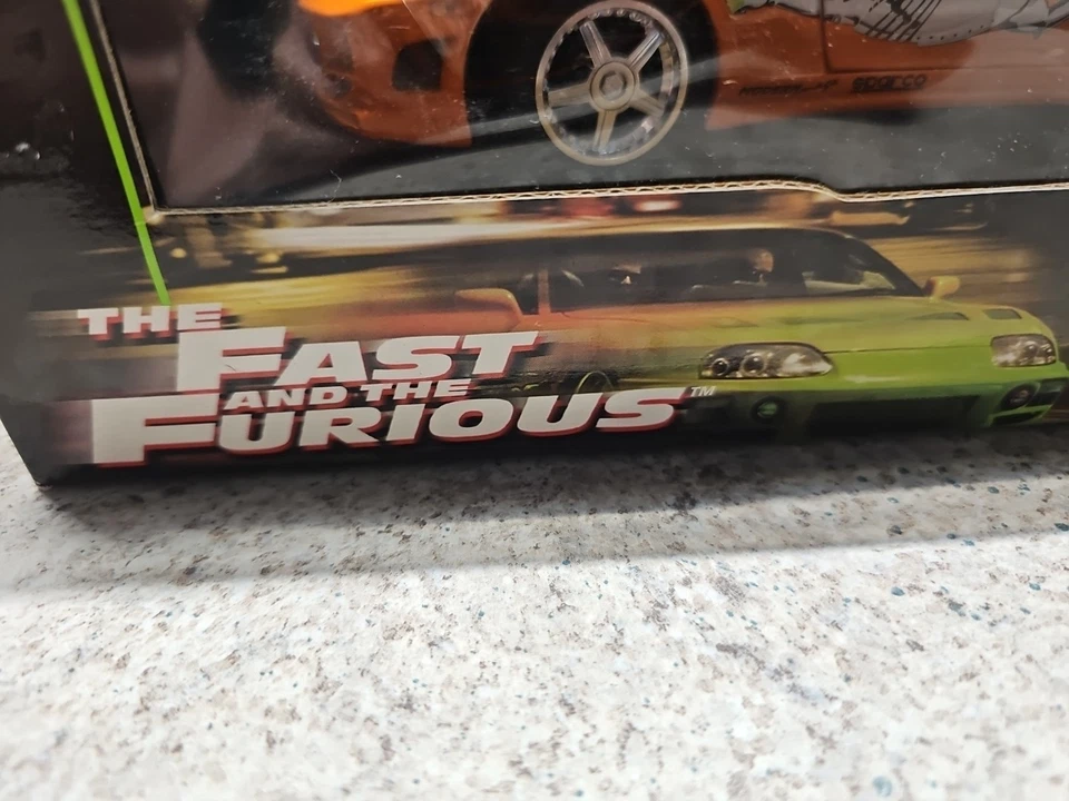 Vntg 2003 Ertl Racing Champions F&F 1995 Toyota Supra 1:18 Diecast Car - Image 2 of 4