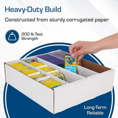 Monster Box - 10Ct Trading Card Storage Box | Holds 3200 Cards | Sports & TCG Ca