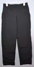 Prana Summit Woman's Hiking Pants Black Active Stretch Size L 30x31 Outdoors
