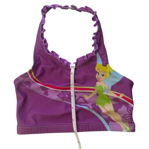 Disney Store Girls Purple Tinkerbell 2-Piece Swimsuit Size 5/6 - Picture 5 of 8