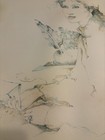 Susan Obrant “The Love Letter” 1975 Watercolor Print On Watercolor Paper Signed — photo 9