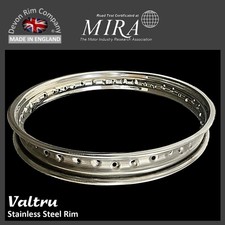 BSA23-VT 18" Stainless Rear Wheel Rim B25 STARFIRE B44 40-6080 QD Crinkle Hub