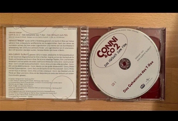 Conni & Co 2 Das Geheimnis des T-Rex, CD