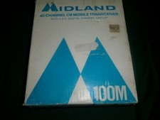 MIDLAND 100M 40 CHANNEL MOBILE TANSCEIVER/OPEN BOX 