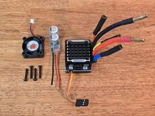 SKYRC Toro TS120 Aluminum Race Sensored Brushless ESC, 2-3S, 120A - FOR PARTS