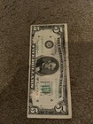 2 US Circulated $5 Notes 1953 1969c Red Seal Off Cut Rare Low Serial — photo 5