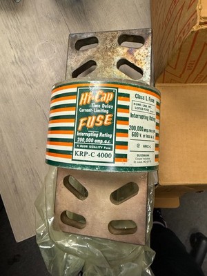 BUSSMANN KRP-C 4000 HI-CAP TIME DELAY CURRENT LIMITING FUSE CLASS L NEW