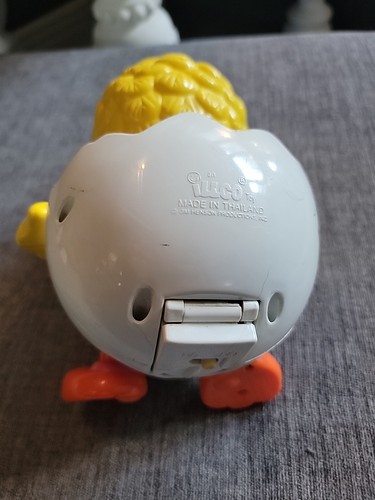 Großer Vogel Sesamstraße Illco Laufspielzeug Ei 8 Zoll Baby - Bild 3 von 4
