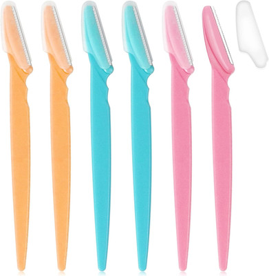 6 Stück Augenbrauenrasierer, Eyebrow Shaper, Gesicht Rasierer, Mehrzweck Augenbr