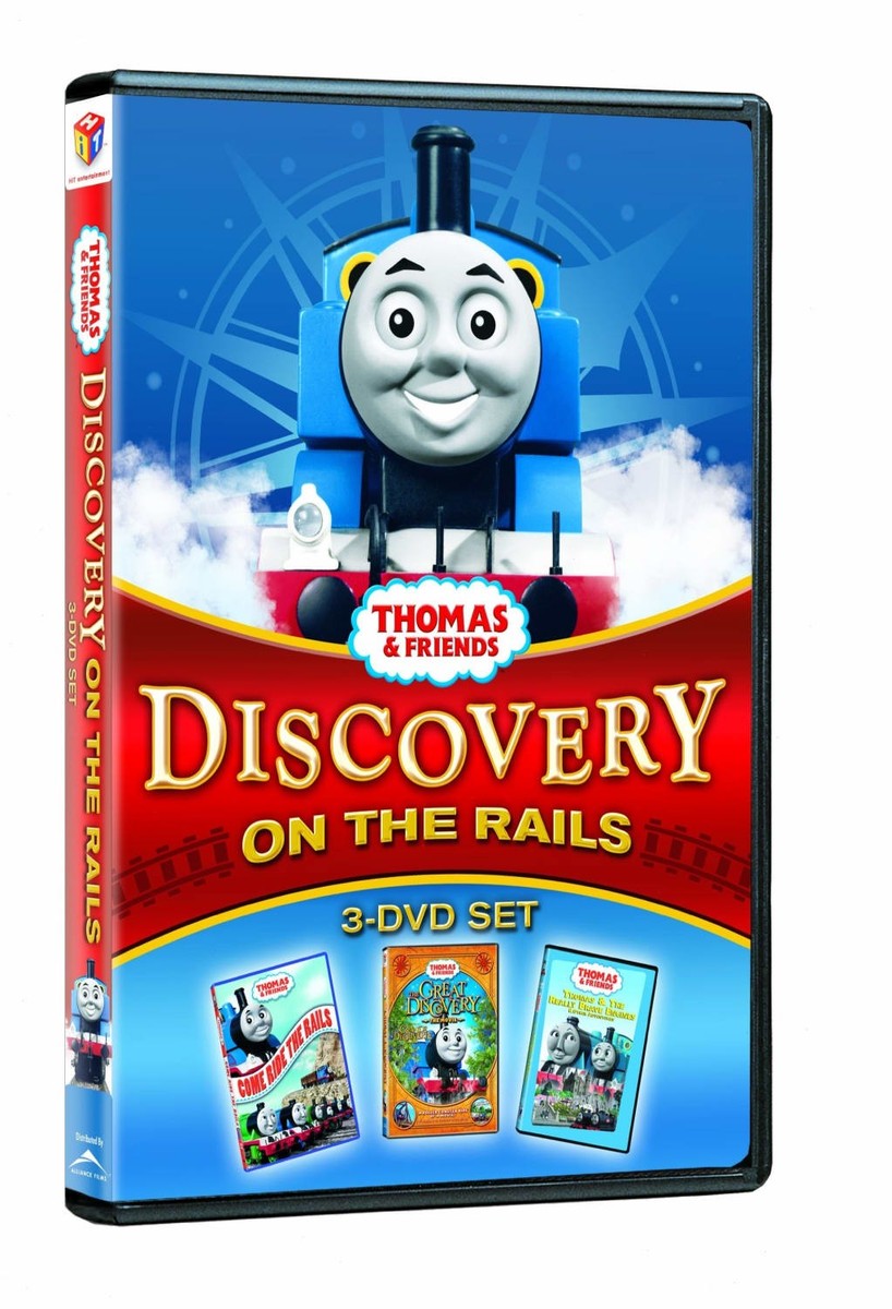 Thomas Friends: Discovery on Rails (DVD, 2012, 3-Disc Set Thomas Friends: Discovery on Rails (DVD, 2012, 3-Disc Set