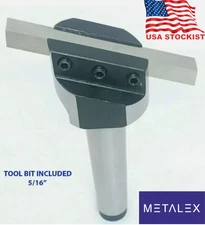 Milling Fly Cutter 2-1/2” Head Dia MT3 Shank With 5/16" x 3” Square Tool Bit USA