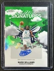 MARK WILLIAMS 2025-26 TOPPS CHROME #SWS-MW SKYWRITE AUTO GREEN REFRACTOR 55/99
