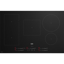Beko 80cm 5 Zone Induction Hob with IndyFlex HII85700UFT