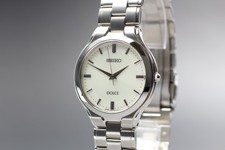 Montre Homme Vintage 2000 *N COMME NEUVE* Seiko Dolce 8J41-0A10 Argent HAQ...
