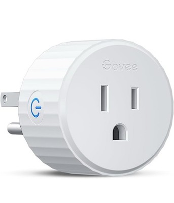 Govee Smart Mini Plug Wi-Fi Outlet Socket Compatible with Alexa and Google Ho...