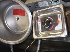 FOOD WARMER, WELLS, NEW , 115 V, DROP IN, ROUND,THERMOSTAT .CONTROL 900 - E BAY