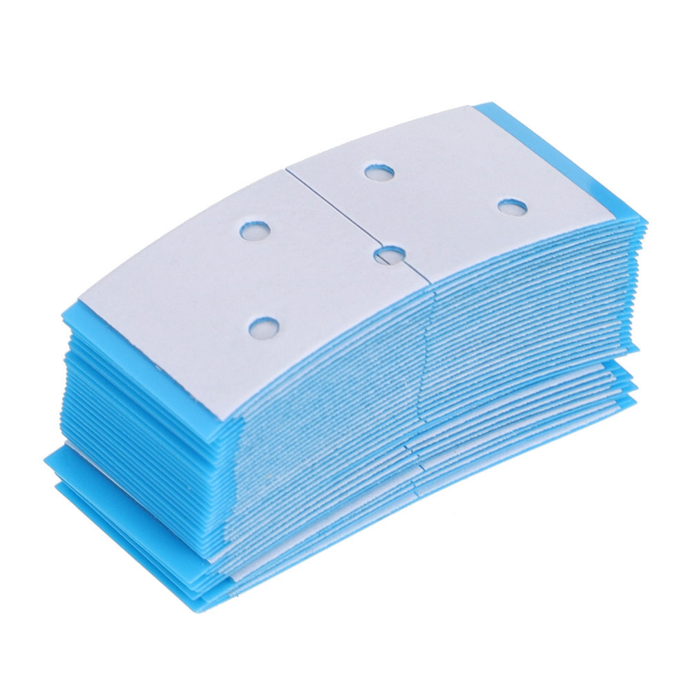 72 Pcs Plastic Wig Hole Film Front Lace Wigs Invisible Tape Extensions