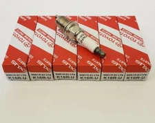 TOYOTA OEM FACTORY SPARK PLUG SET (1993-1997 LAND CRUISER) 90919-01176 (Qty 6)