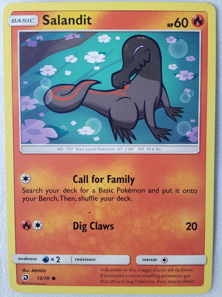 Salandit 13/70 NM - Dragon Majesty Pokemon Card - MAHOU Art | eBay Salandit 13/70 NM - Dragon Majesty Pokemon Card - MAHOU Art | eBay