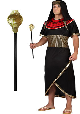 Ägyptisches Zepter Schlange Stab Pharao Cobra Stock Kostümzubehör Herrscher